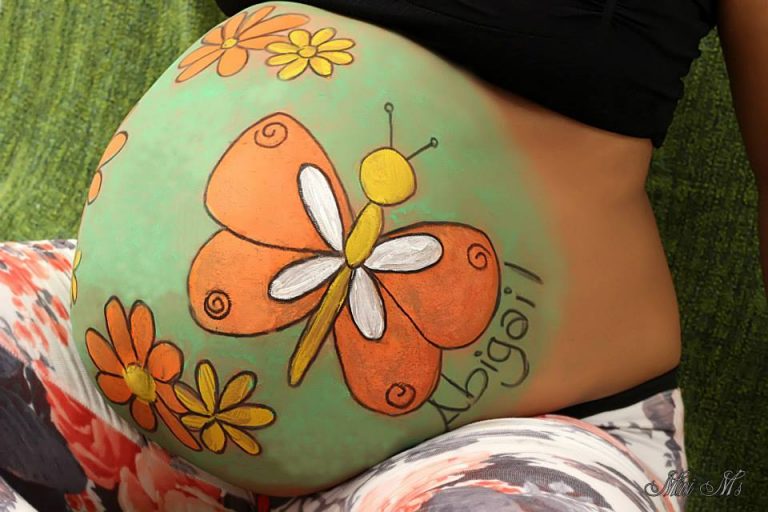 Belly Painting Pancita De Colores